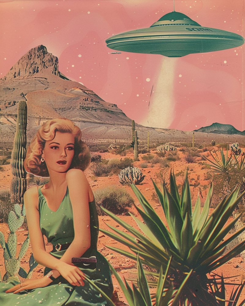 Setkání s UFO v poušti od Samantha Hearn