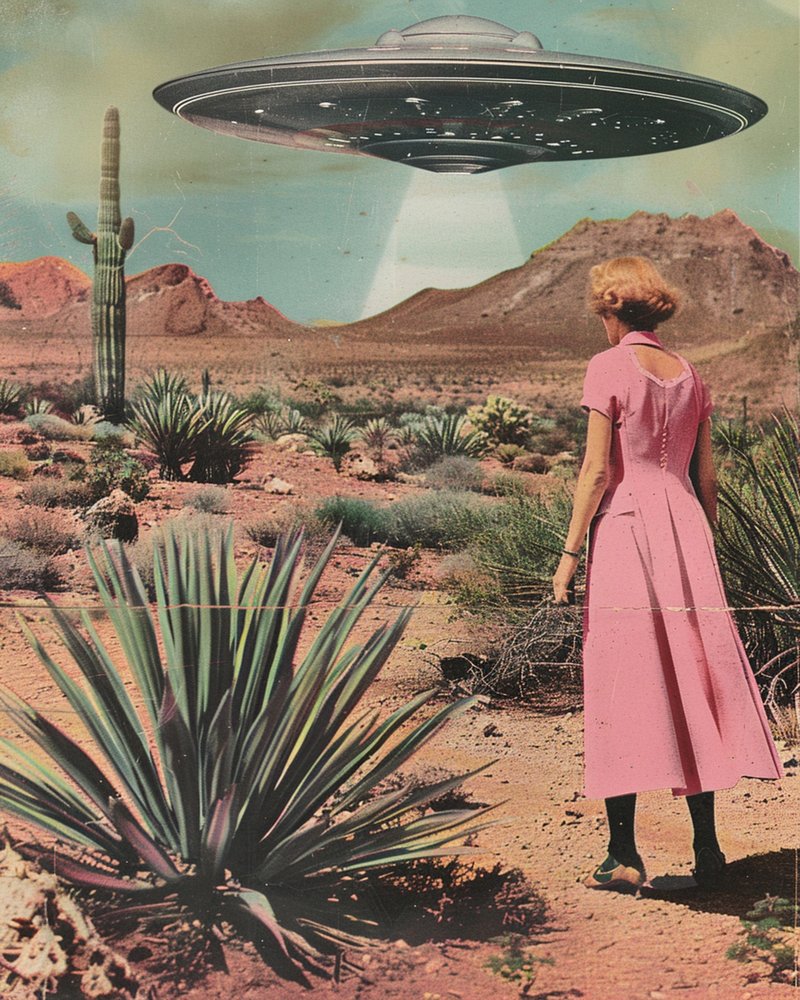Setkání s UFO v poušti od Samantha Hearn