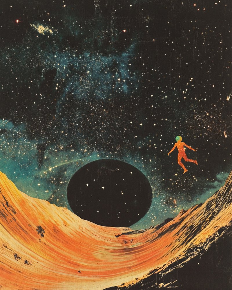 Plovoucí astronaut na pouštní planetě od Samantha Hearn