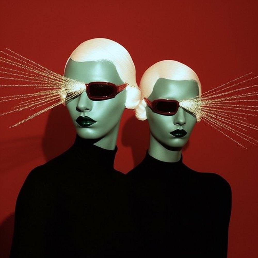 Futuristické módní figuríny od Samantha Hearn