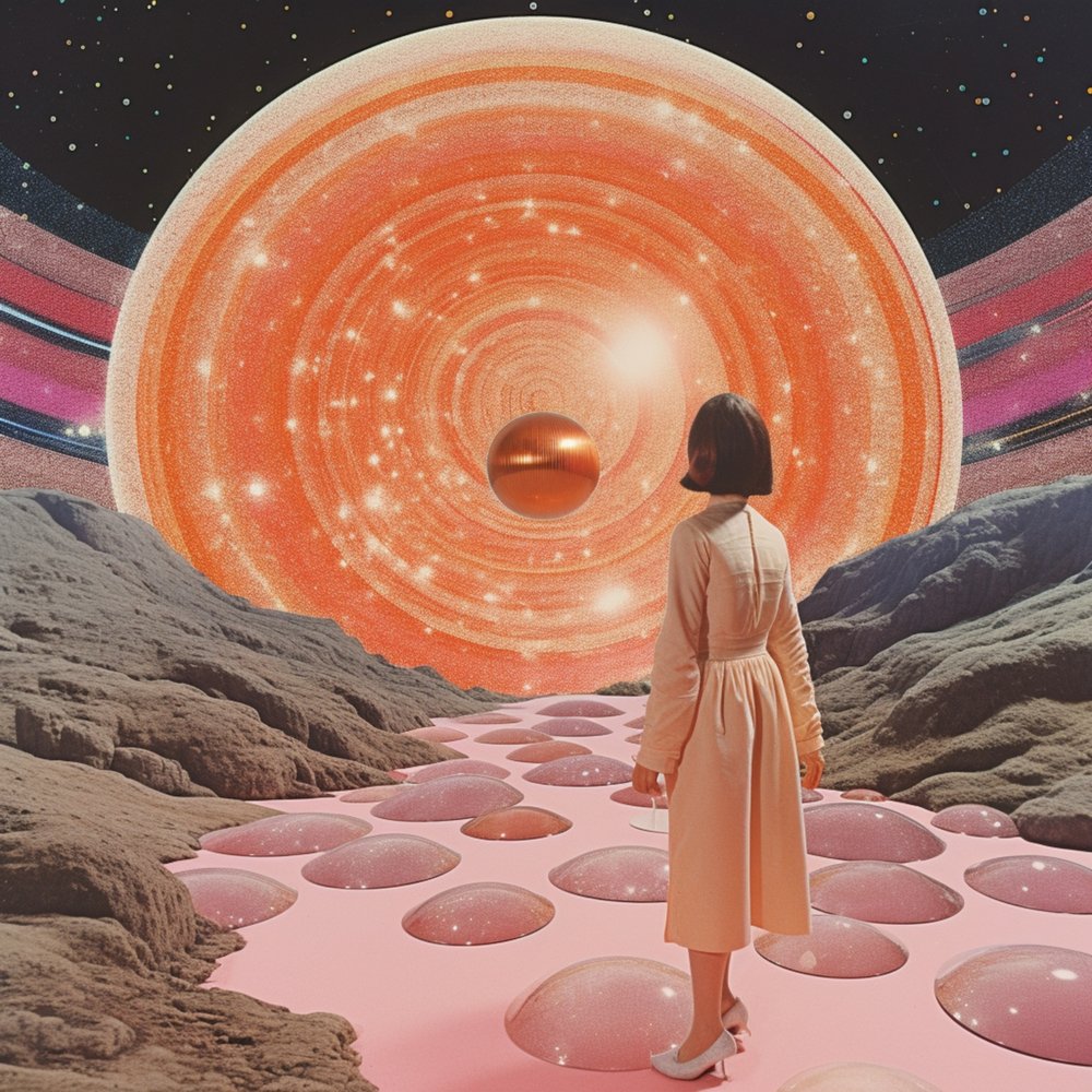 Pohled na oranžovou planetu od Samantha Hearn