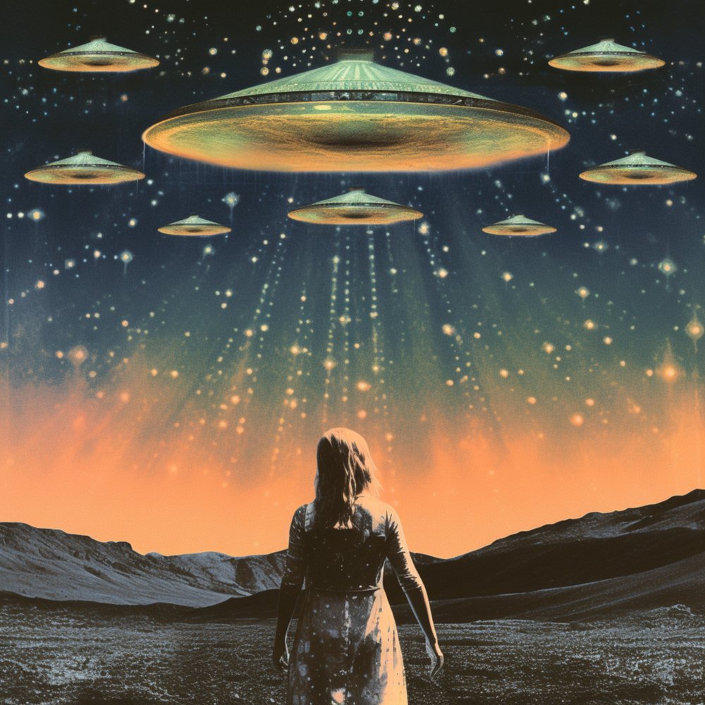 Tajemná noc s UFO od Samantha Hearn