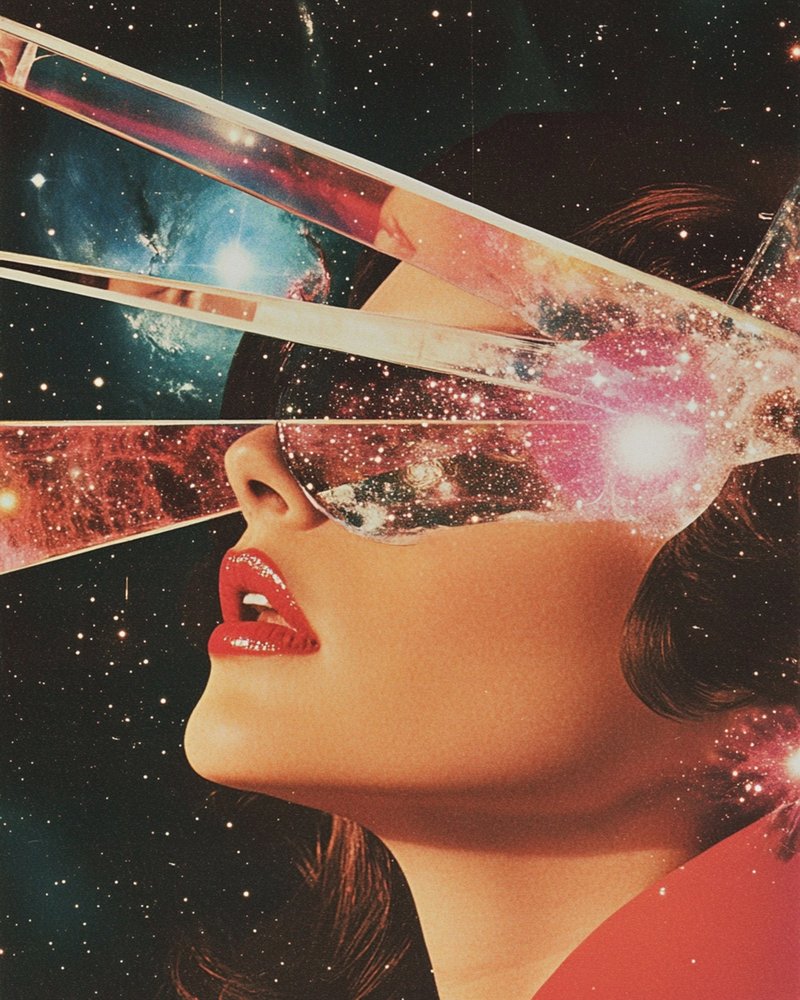 Surrealistická žena z galaxie od Samantha Hearn