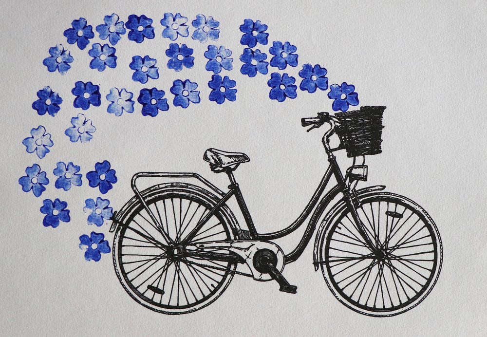 Rozmarné cyklistické květy od Santhosh ch