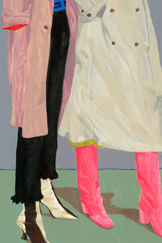 Styl „Pink Boots“ od Sophia Novosel