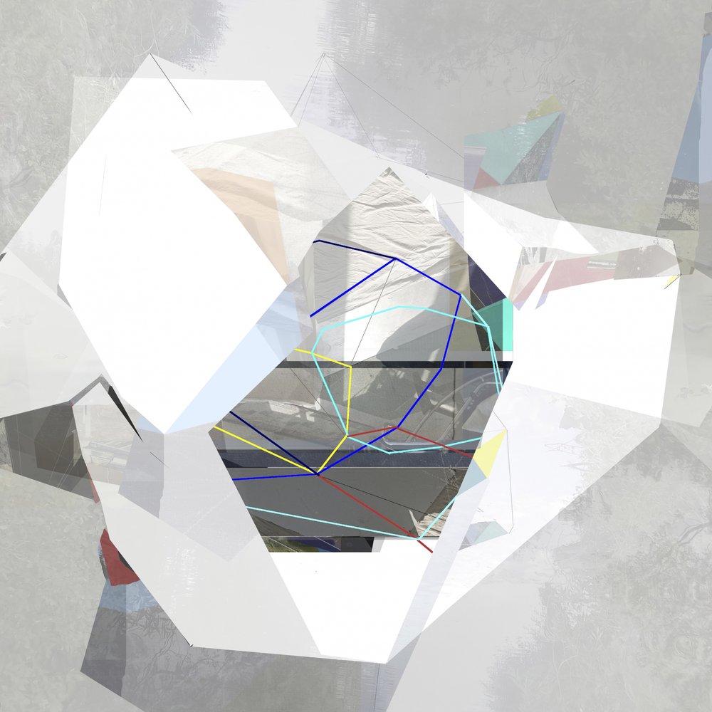 Abstraktní geometrická světelná krajina od Stefan Fransson