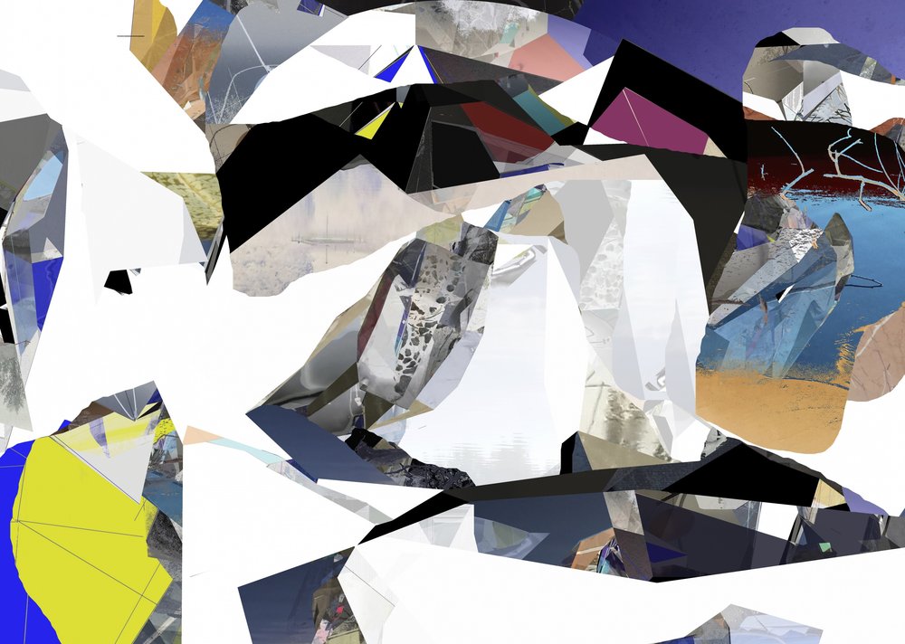 Fragmentovaná geometrická abstrakce od Stefan Fransson