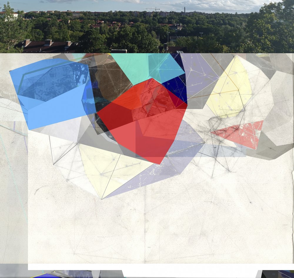 Geometrická městská krajina od Stefan Fransson