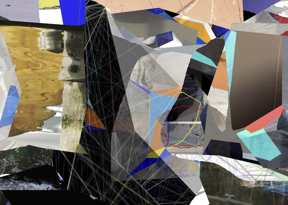 Moderní geometrická koláž od Stefan Fransson