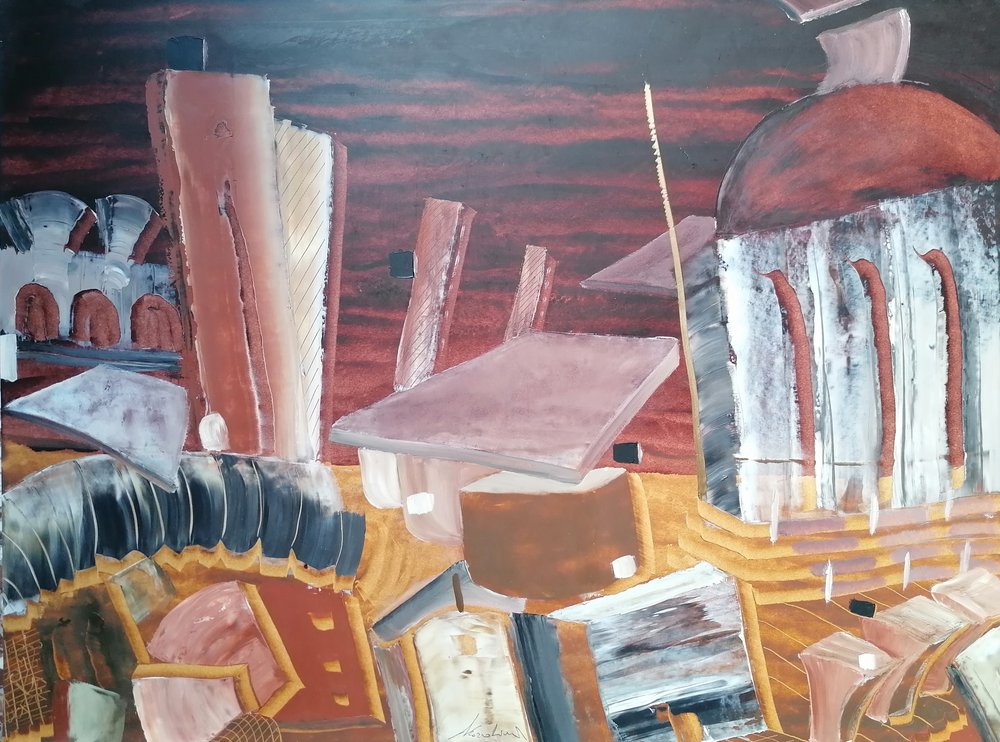 Surrealistická městská architektura od Stefano Mazzolini