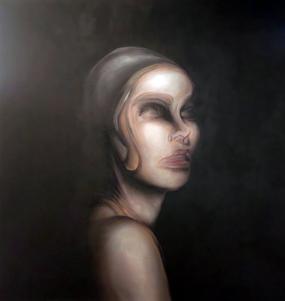 Surrealistický portrét ženy od Stefano Mazzolini