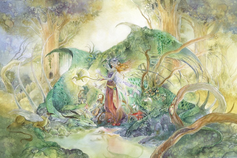 Víla a lesní drak od Stephanie Law