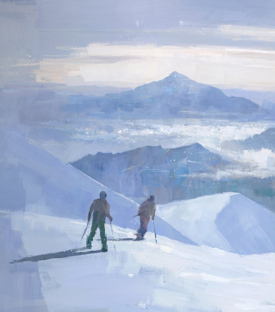 Alpská lyžařská výprava od Steve Mitchell
