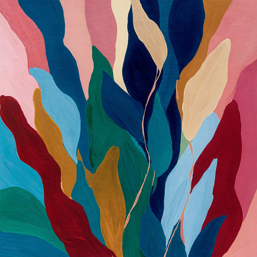 Abstrakt: Tropické listy od Studio Palette