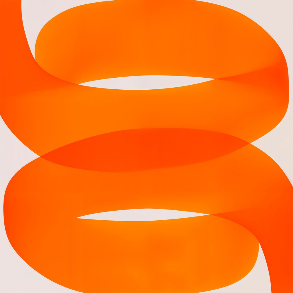 Dynamický oranžový vír od Studio Palette