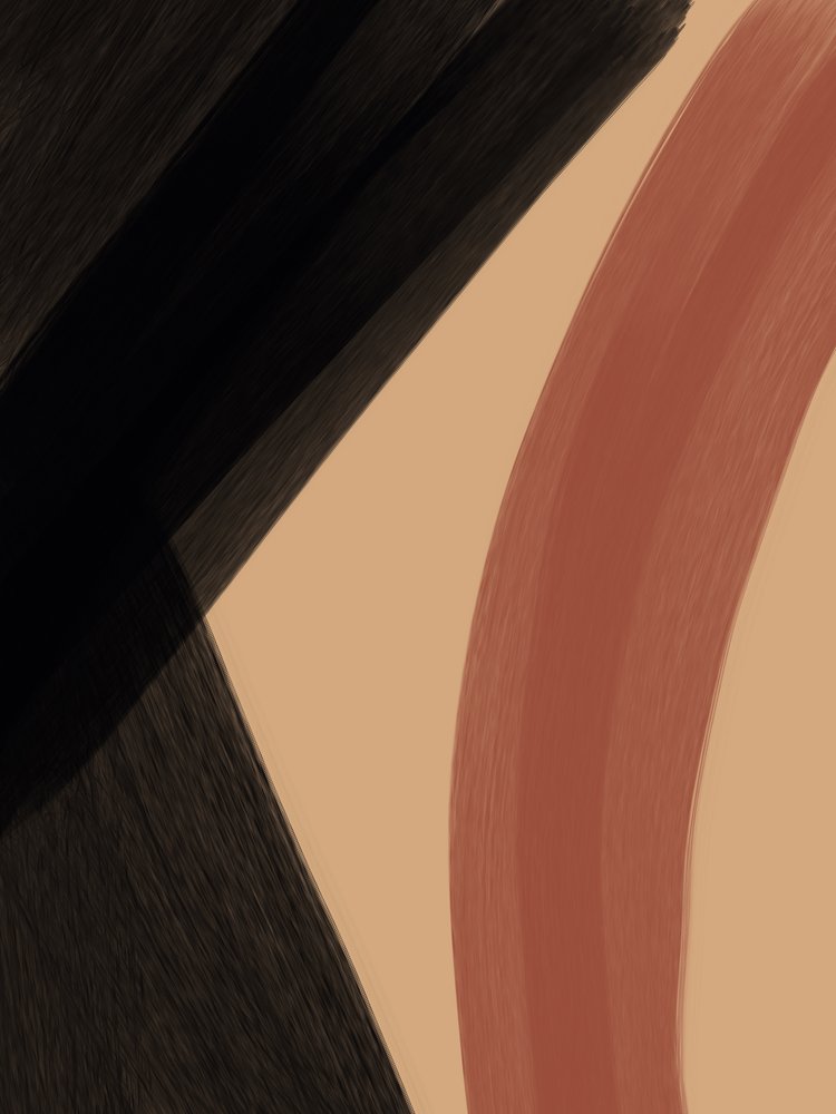 Zemité abstraktní křivky od Studio Palette