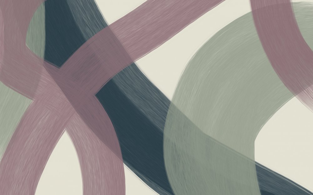 Tlumené abstraktní křivky od Studio Palette