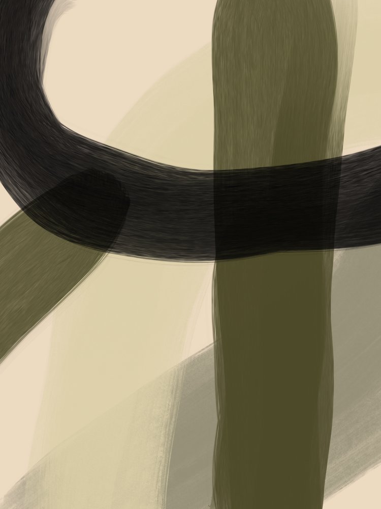 Organický abstraktní tok od Studio Palette