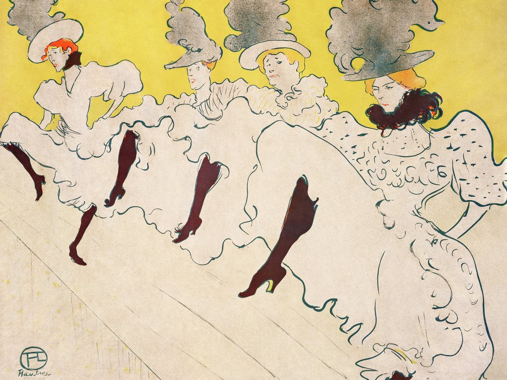 Soubor slečny Eglantine (1896) od TOULOUSE LAUTREC
