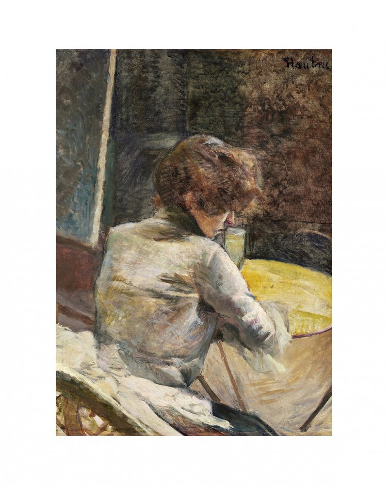 Čekání (cca 1887) od TOULOUSE LAUTREC