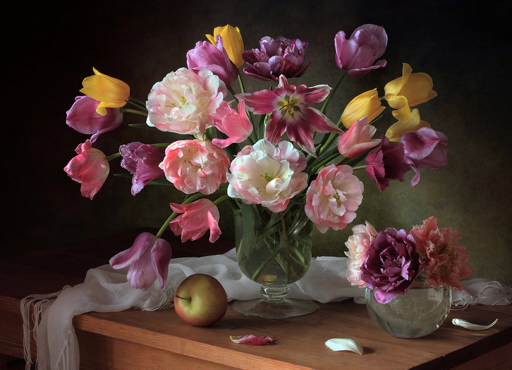 Zářivá kytice tulipánů od Tatyana Skorokhod