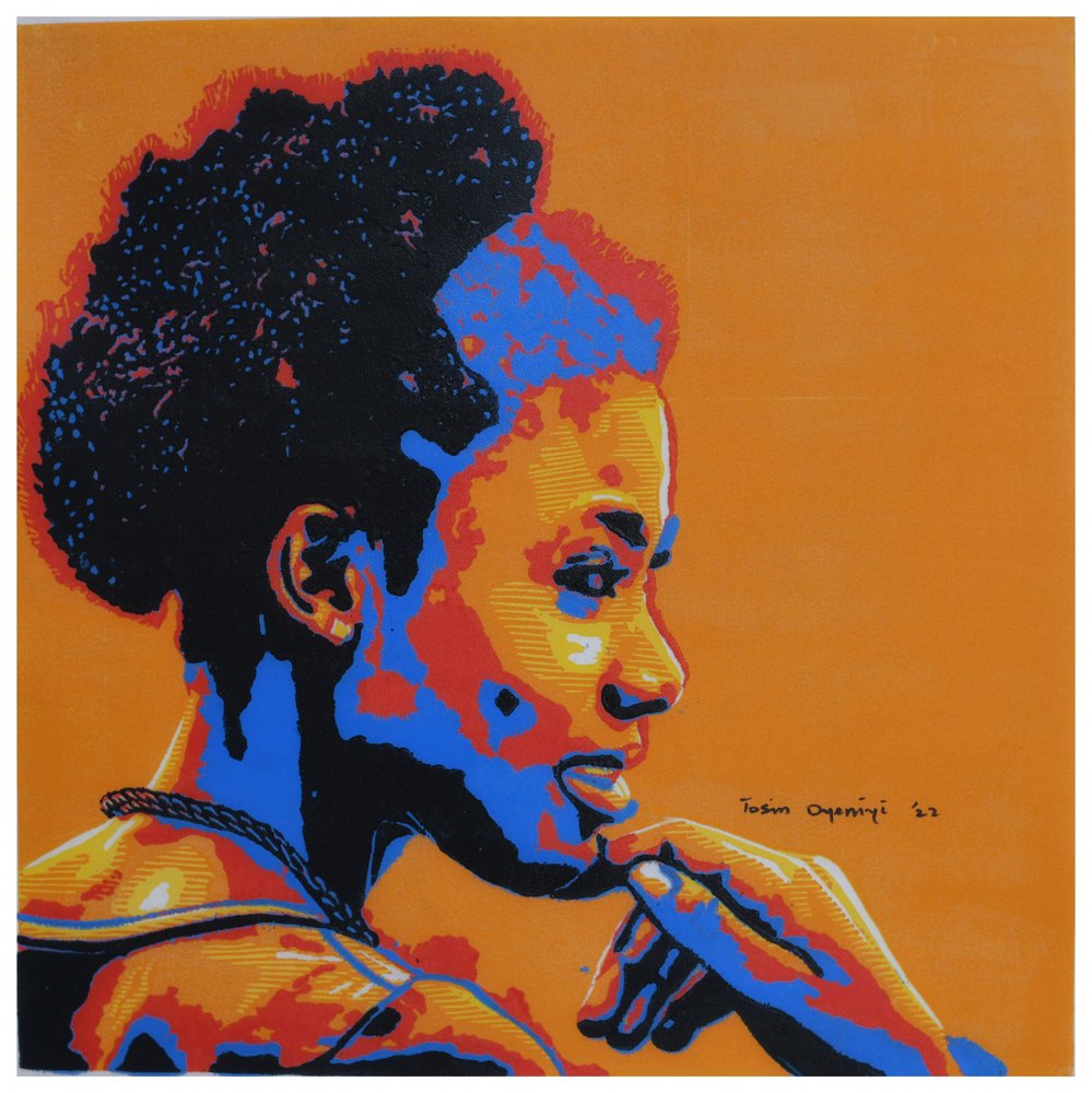 Oranžové afro – zamyšlení od Tosin Oyeniyi