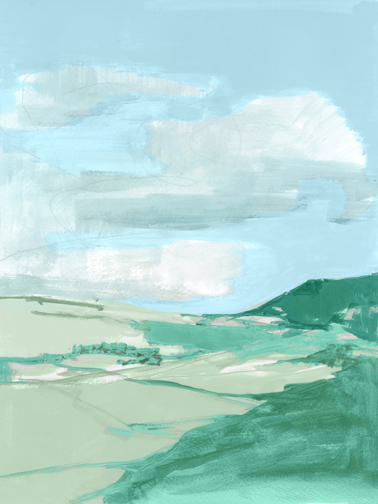 Abstrakt: Green Hills od cartissi