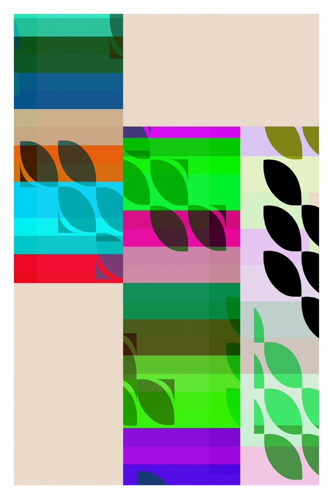 Barevné geometrické tvary od cartissi