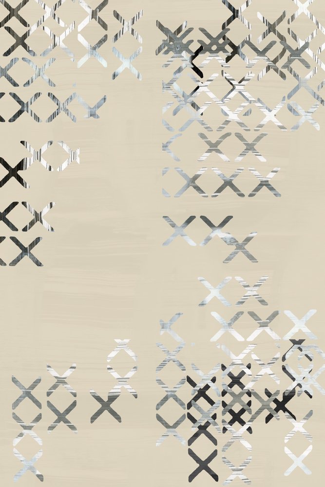 Geometrický křížový vzor od cartissi