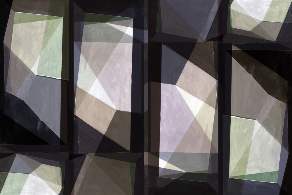 Geometrické okenní světlo od cartissi