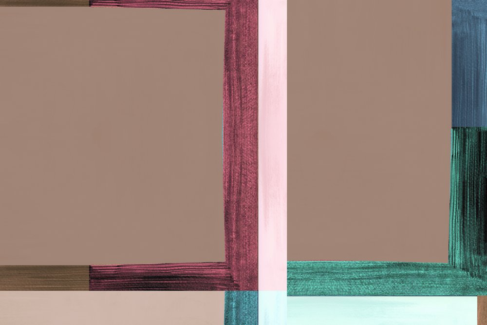 Moderní geometrické tahy štětcem od cartissi