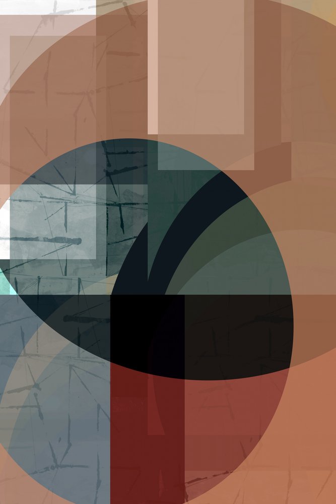 Moderní geometrické vrstvy od cartissi