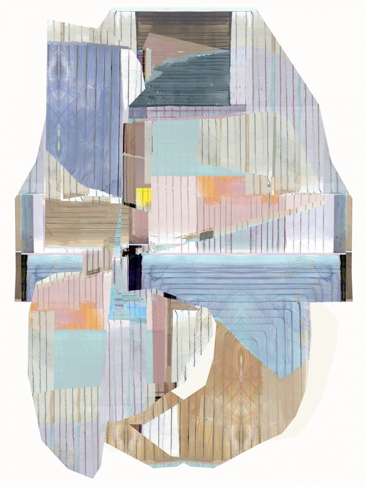 Pastelové geometrické vrstvy od cartissi