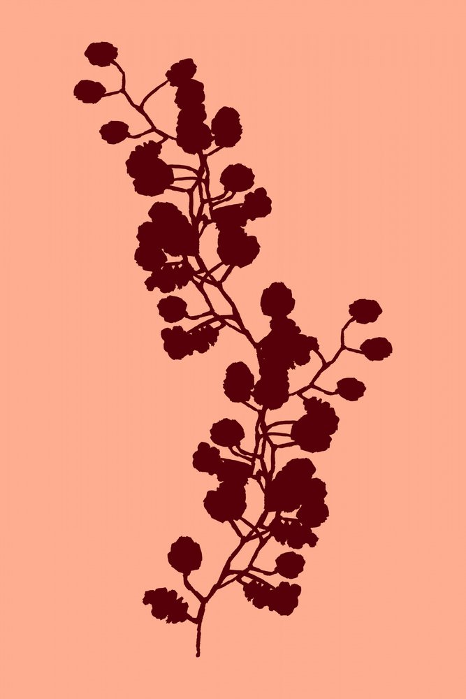 Hřejivá botanická silueta od cartissi