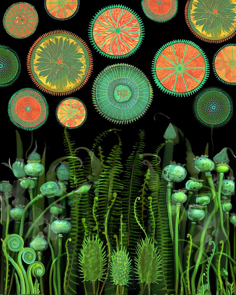 Fantastické botanické vzory od giovanna nicolo