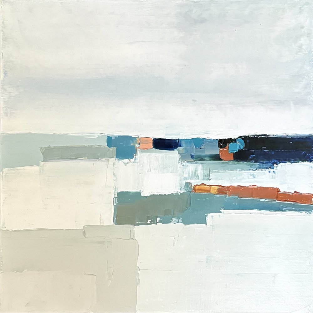 Abstrakt: Oceánský horizont od sandrine