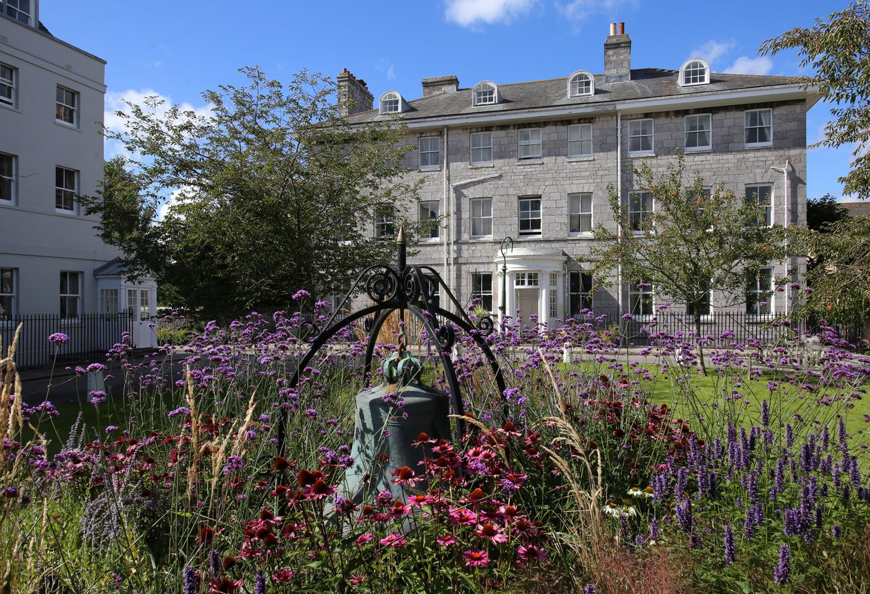 Admirals House na náměstí bývalé Royal Naval Hospital, Plymouth od Unbekannt Unbekannt