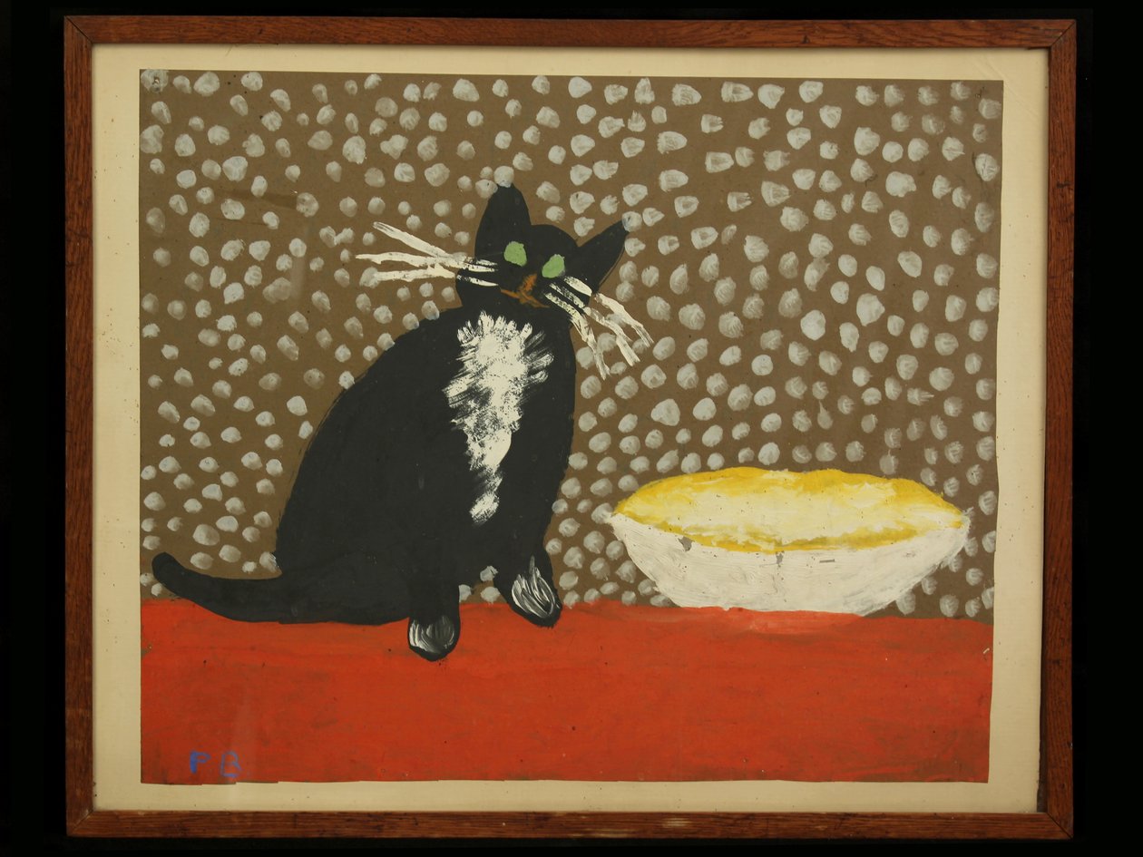 Cat od Pata Berrisforda, 6 let, 1948 (malba plakátu na papíře) od Unknown