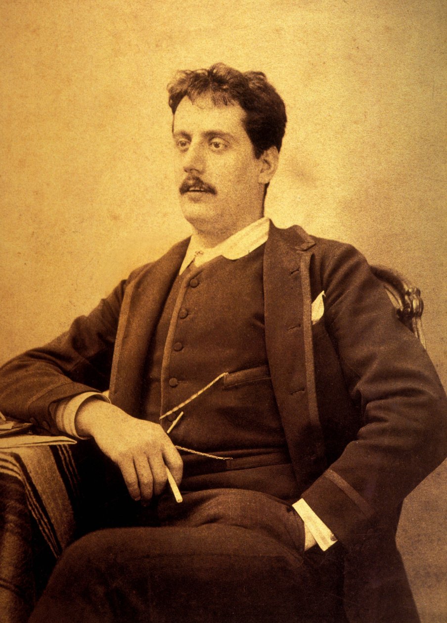 Giacomo Puccini (1858-1924) 1899 od Unknown