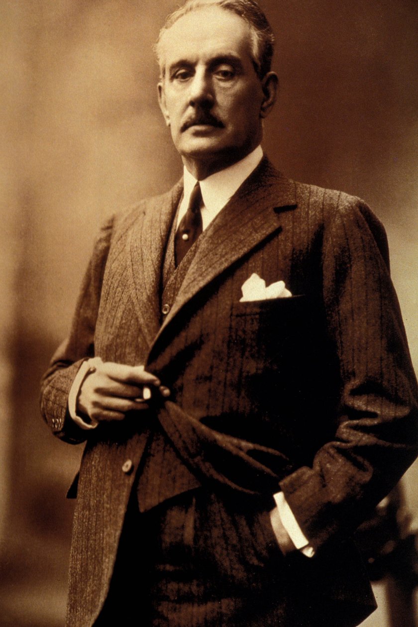 Giacomo Puccini (1858-1924) v roce 1923 od Unknown