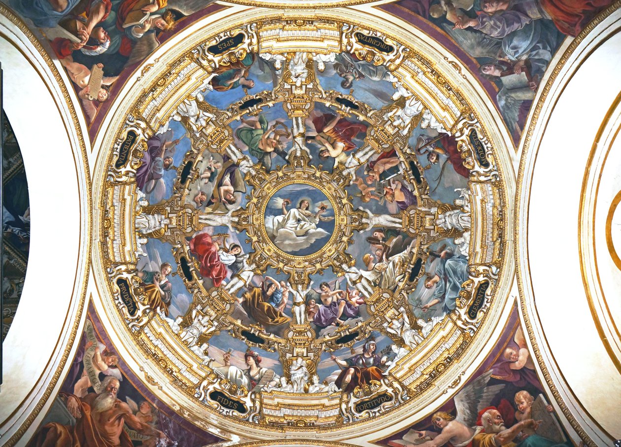 Interiér Madonna della Ghiara, Reggio Emilia, Emilia-Romagna, Itálie od Unknown