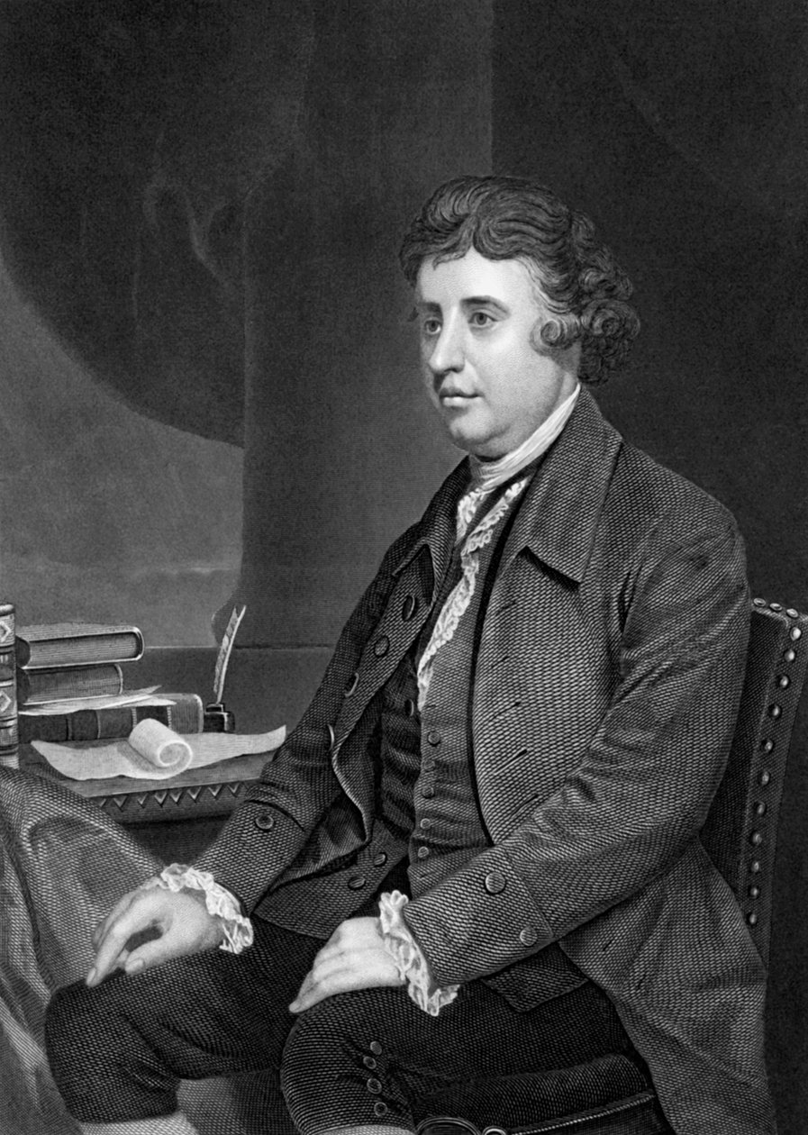 Filozof Edmund Burke od Unknown