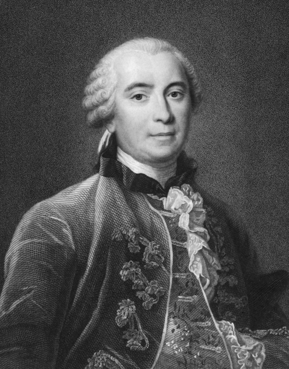 Portrét hraběte de Buffon, Paříž, Francie, kolem roku 1750 od Unknown