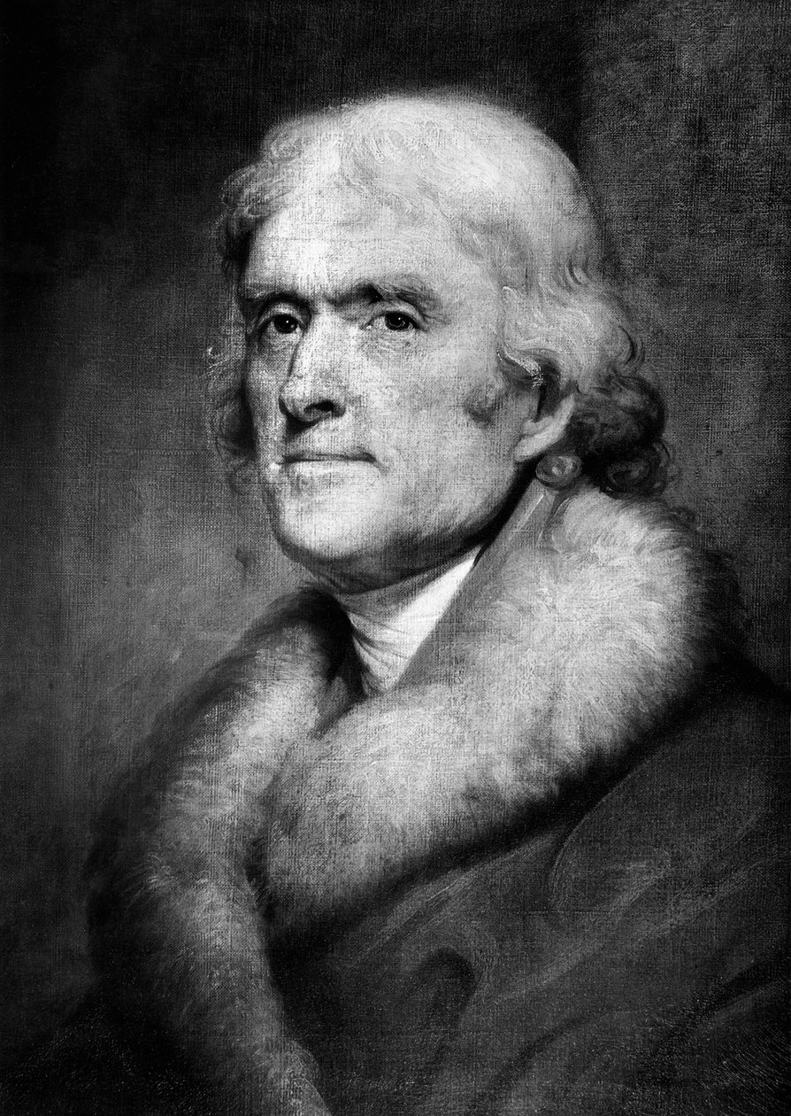 Thomas Jefferson od Rembrandta Pealea od Unknown