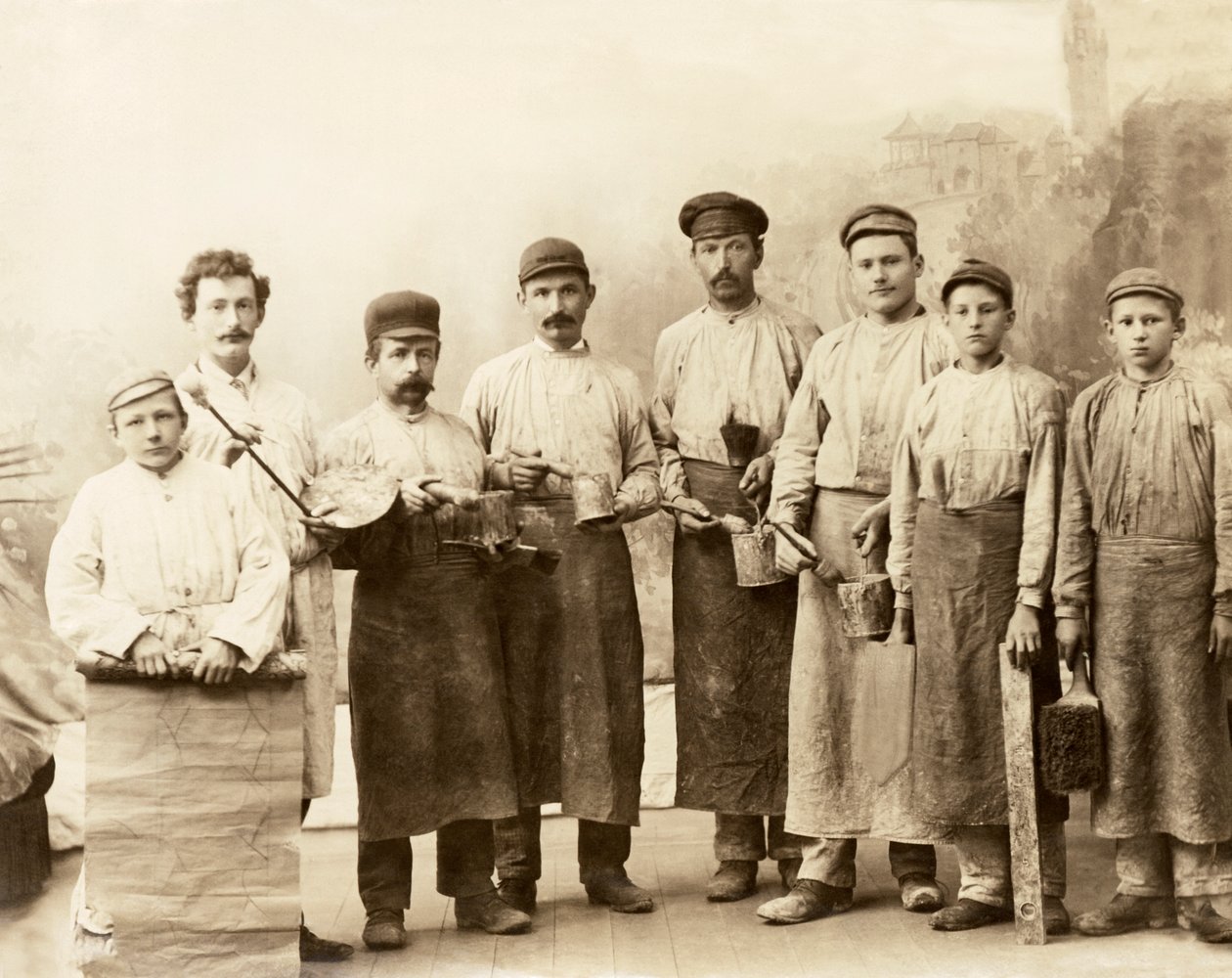Věšáky na tapety, 1880 od Unknown