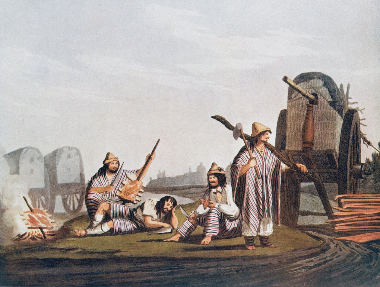 Gauchos of Tucuman, reprodukováno z Vidalových 
