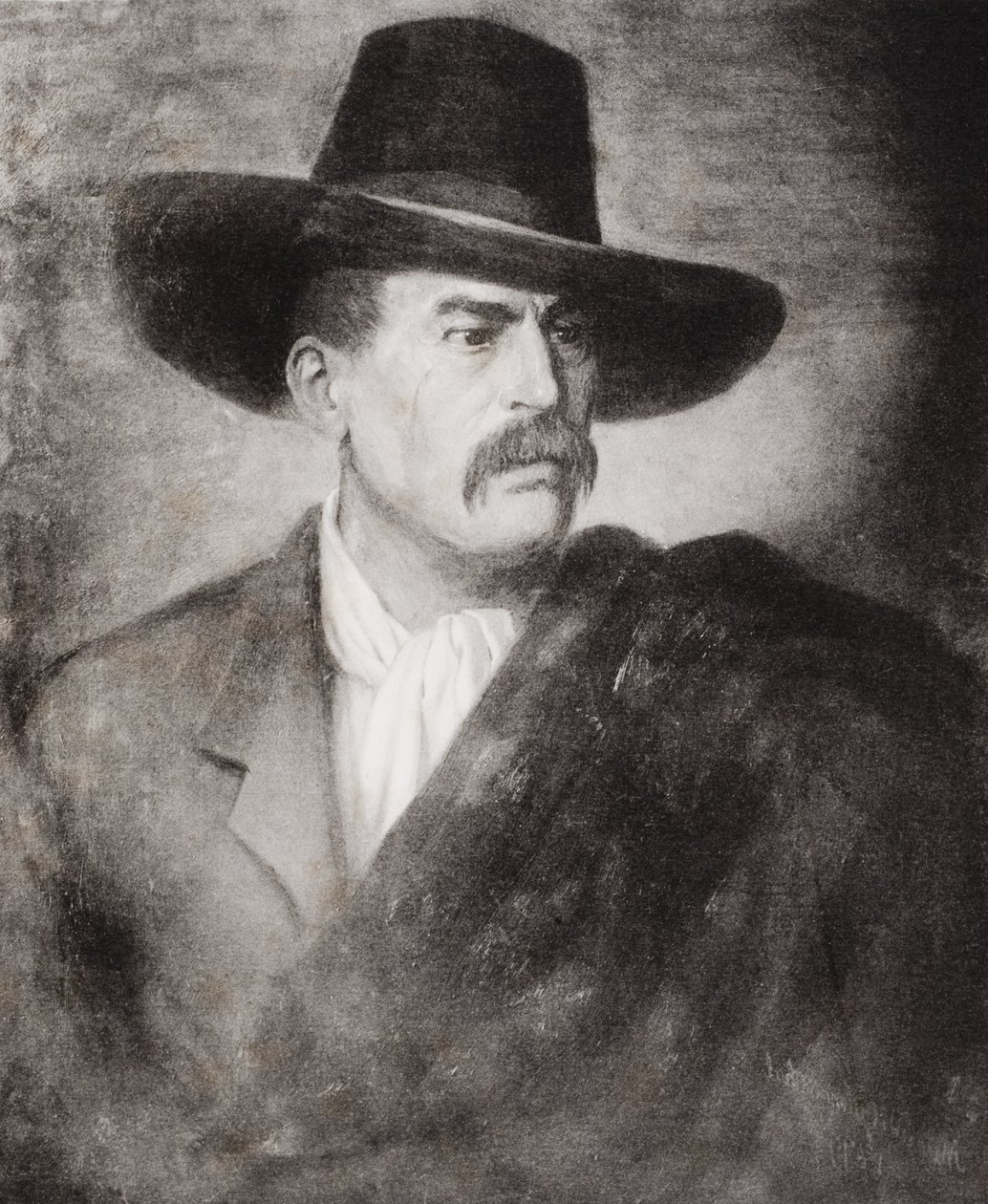 Sir Richard Francis Burton (1821-90) namaloval madame Gutmansthal de Benvenuti z „Života kapitána Sira Richarda Burtona, svazek II“ od Isabel Burton (1831-96) vydaného v roce 1893 od English School