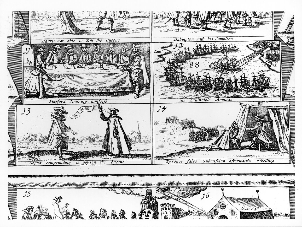 Stafford Clearing Himself, the Invinciable Armada, Lopas Compounding to Poison the Queen, Tyrone