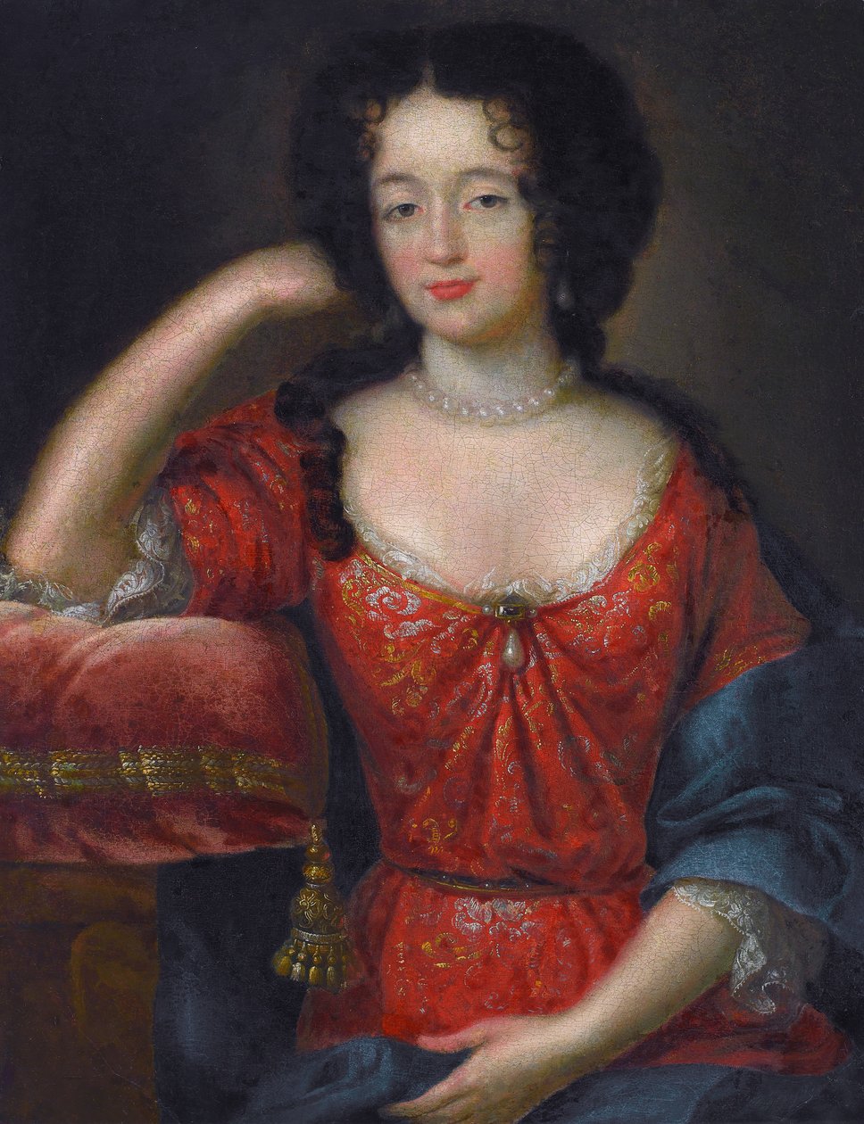 Portrét Marie Casimire Zamoyské (Marysieńka) od Anonymous