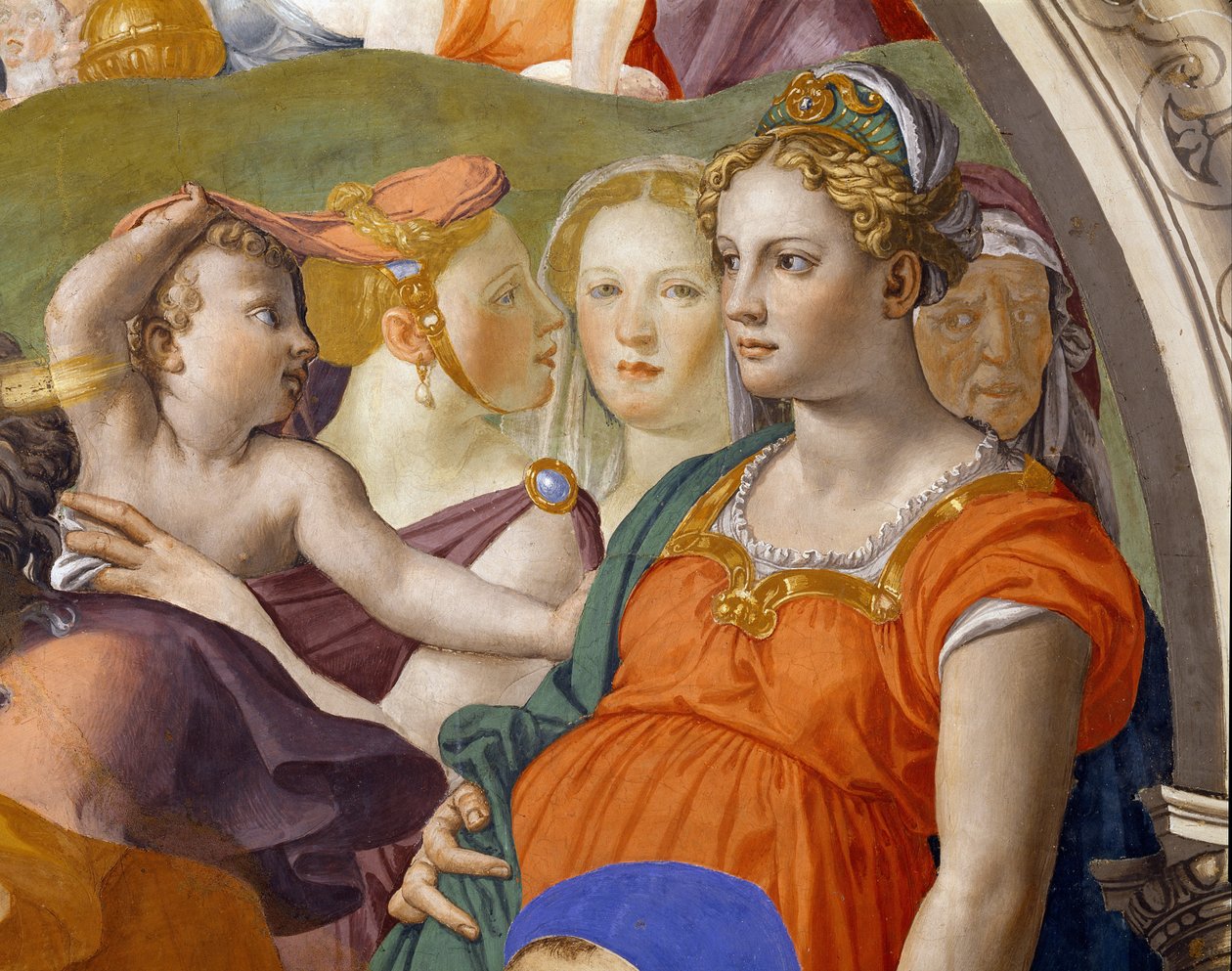 Přejezd Rudého moře od Agnolo Bronzino